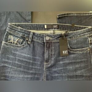 BRAND NEW WITH TAGS. KUT from the Kloth Stevie Straight Leg Jeans
